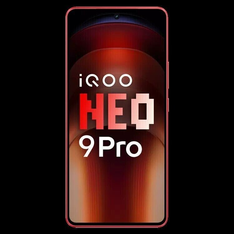 iQOO Neo9 Pro 5G (Red 8GB 256GB) Snapdragon 8 Gen 2 Processor Global Version
