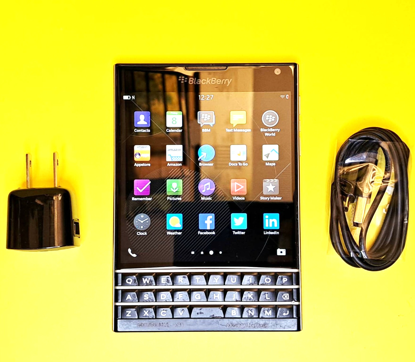 ⚡PROTOTYPE RARE DEVELOPER DEVICE BLACKBERRY PASSPORT Q30 LTE UNLOCKED CELL PHONE