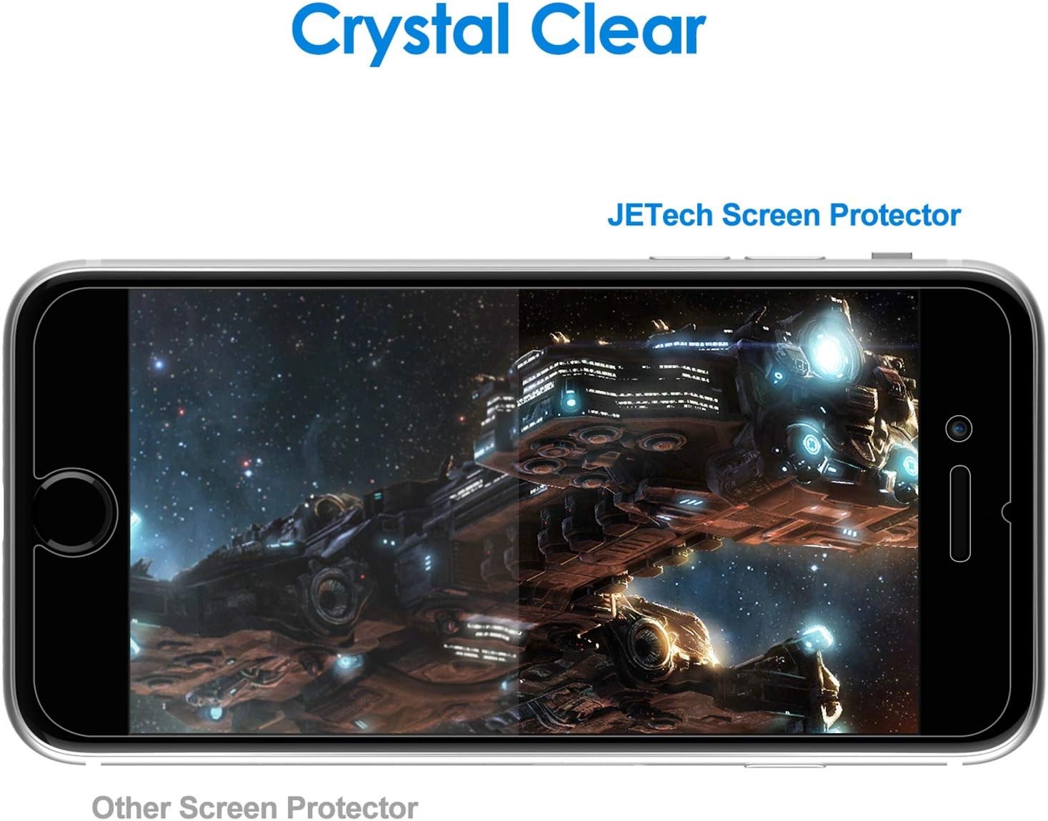 3PCS Screen Protector for iPhone SE 3/2 4.7 Inch Tempered Glass Film Anti Scratc