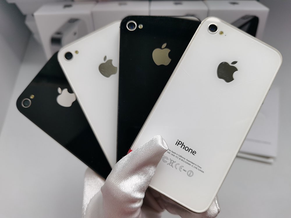 90%N ew Apple iPhone 4s Unlocked White/Black 8/16/32/64GB 3.5″ Classic iphone