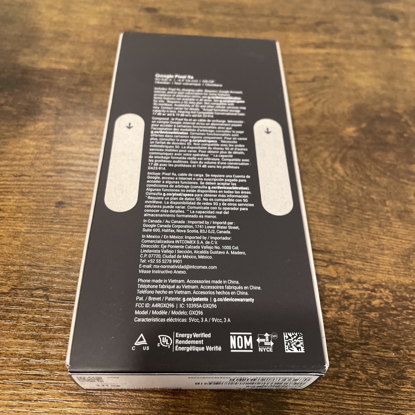 Factory Sealed Google Pixel 9a 128GB Obsidian Unlocked No GT read Description G3