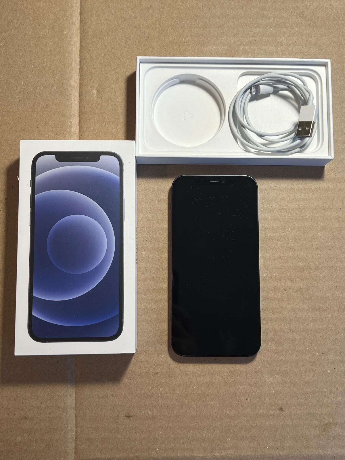 Apple iPhone 12 64GB Black A2172 Unlocked Read
