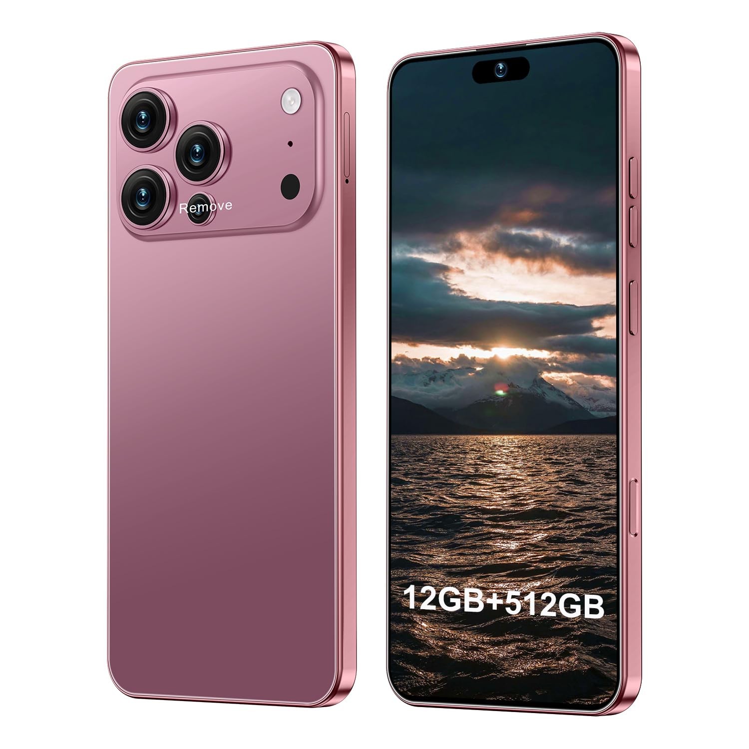 17PM Smartphone New Upgrade 12GB+512GB/6.99″ Display 68+108MP Zoom Camera,Tem…