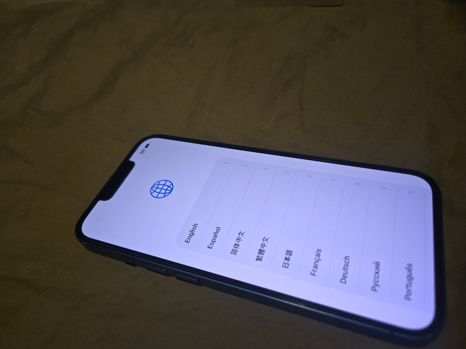 Iphone 13 256Gb Unlocked Blue B Grade 77 Percent Battery Open Box