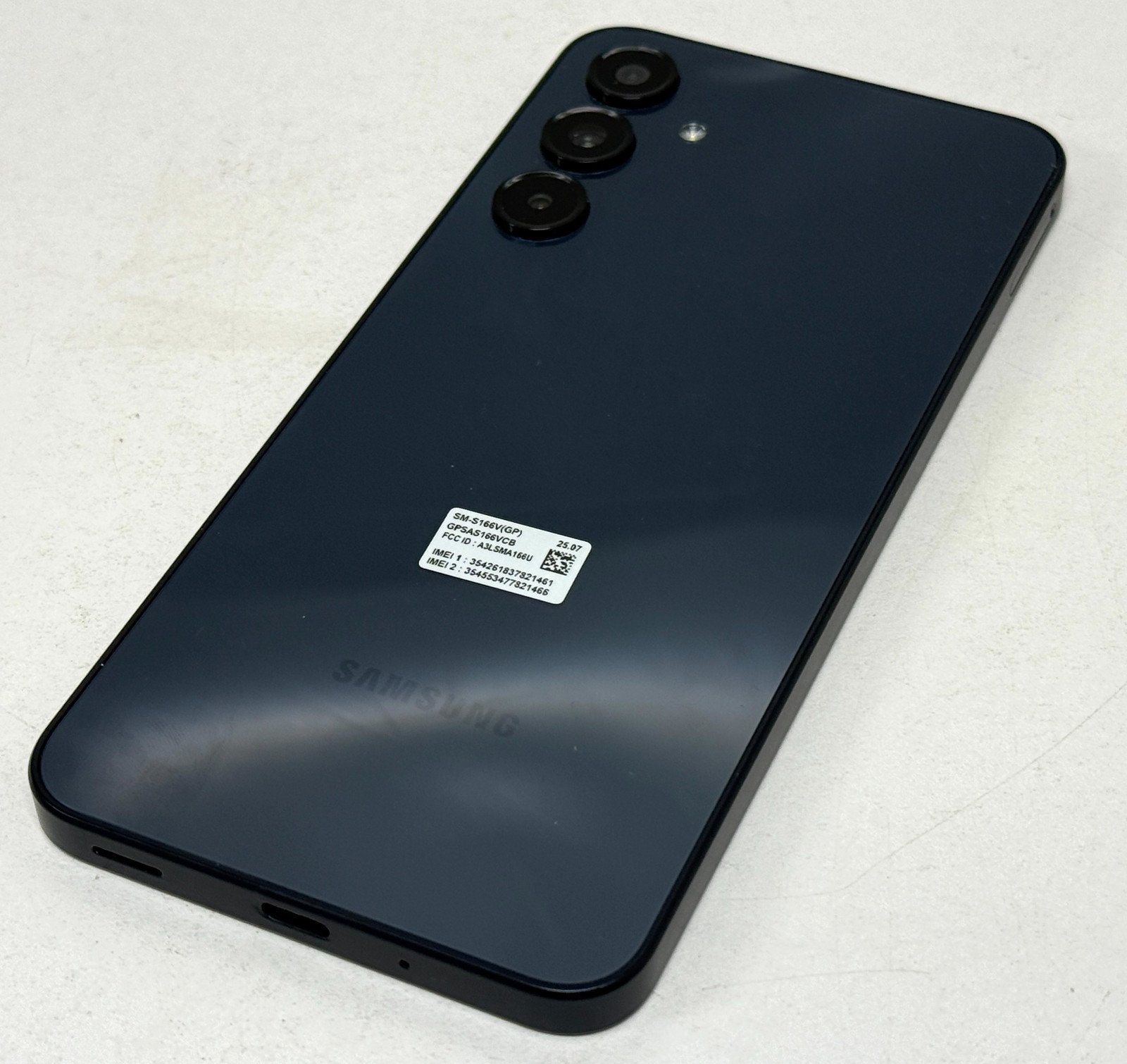 Samsung SM-S166V Galaxy A16 5G (Verizon-LOCKED) Smartphone Dark Blue
