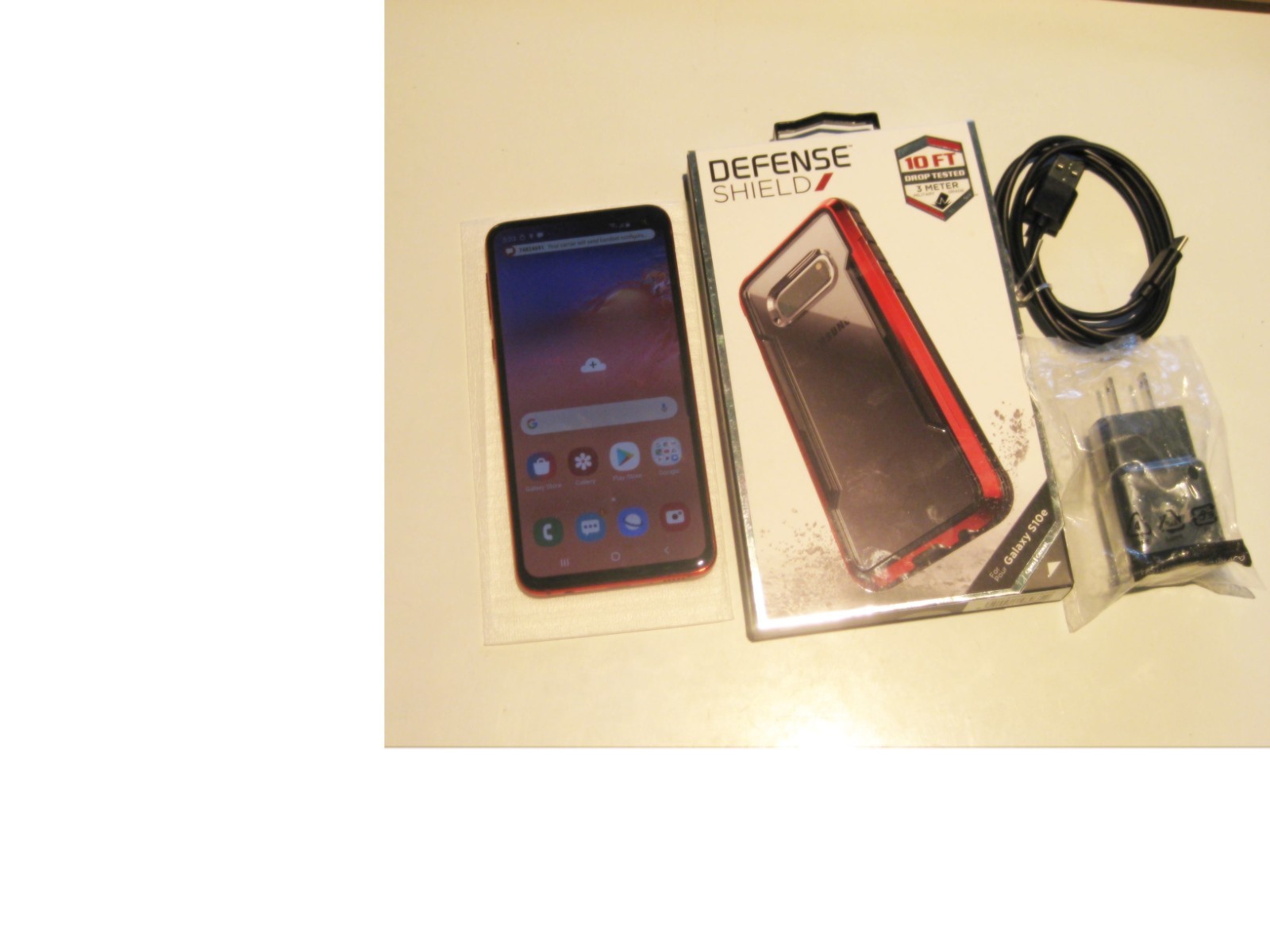 “Mint” 128gb Red Verizon Samsung S10e G970U