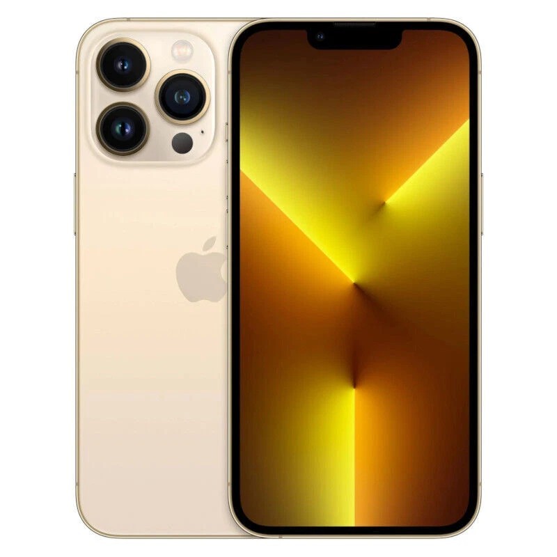 Apple iPhone 13 Pro 128GB Verizon Prepaid Locked Gold Excellent Condition