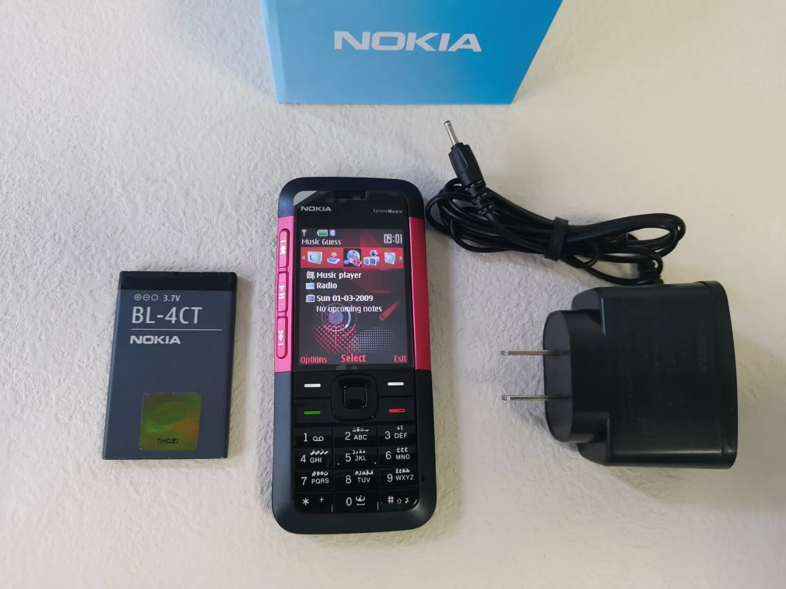 Nokia 5310 XpressMusic Bluetooth MP3 FM GSM 850/1800 /1900 Unlocked Cellphone