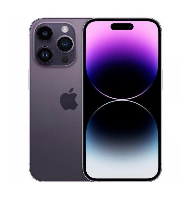 Apple iPhone 14 Pro 256GB GSM / CDMA Unlocked Smartphone – Deep Purple – Used