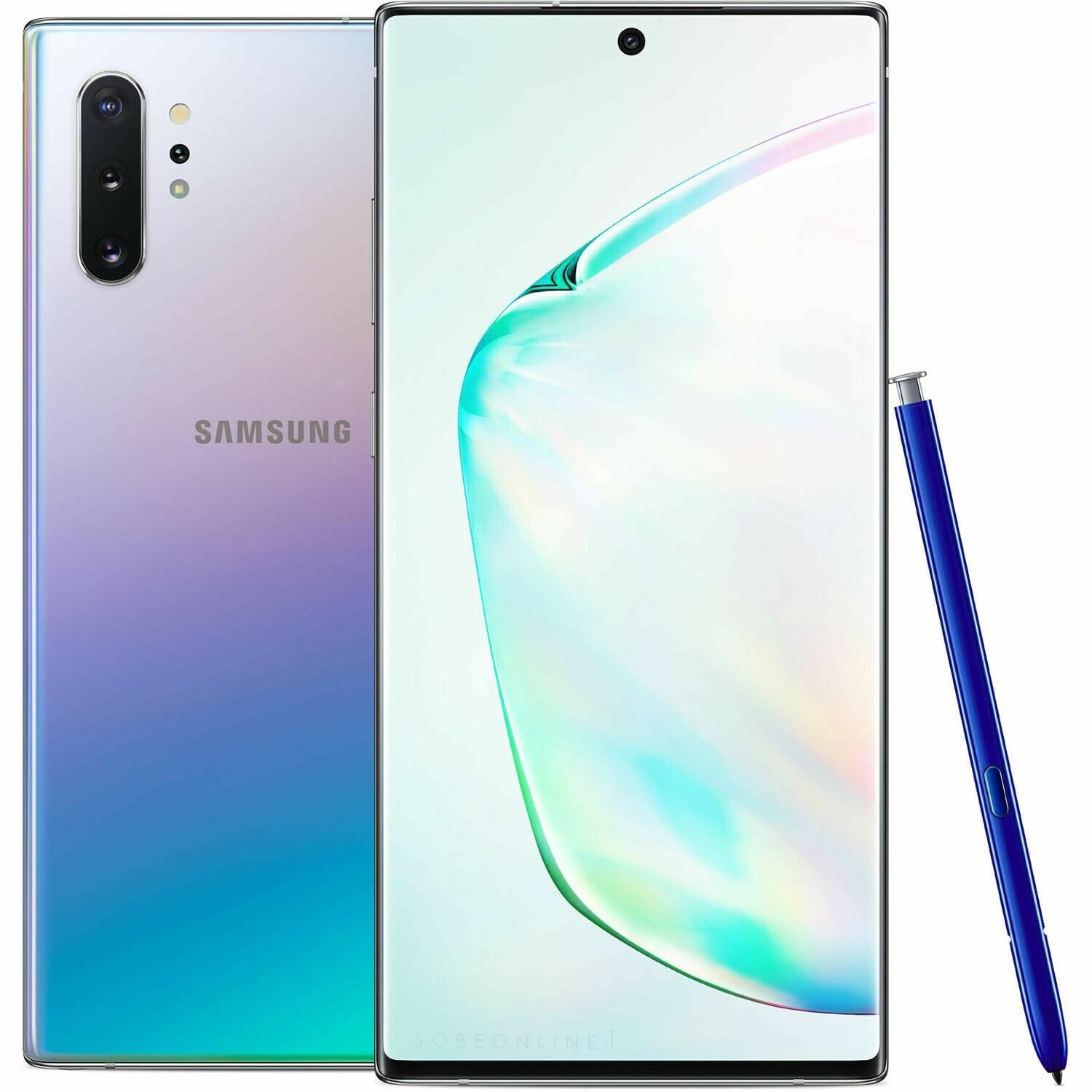 Samsung Galaxy Note 10 Plus 6.8″ 256GB (Unlocked) Heavy Shadow Screen, Very Good