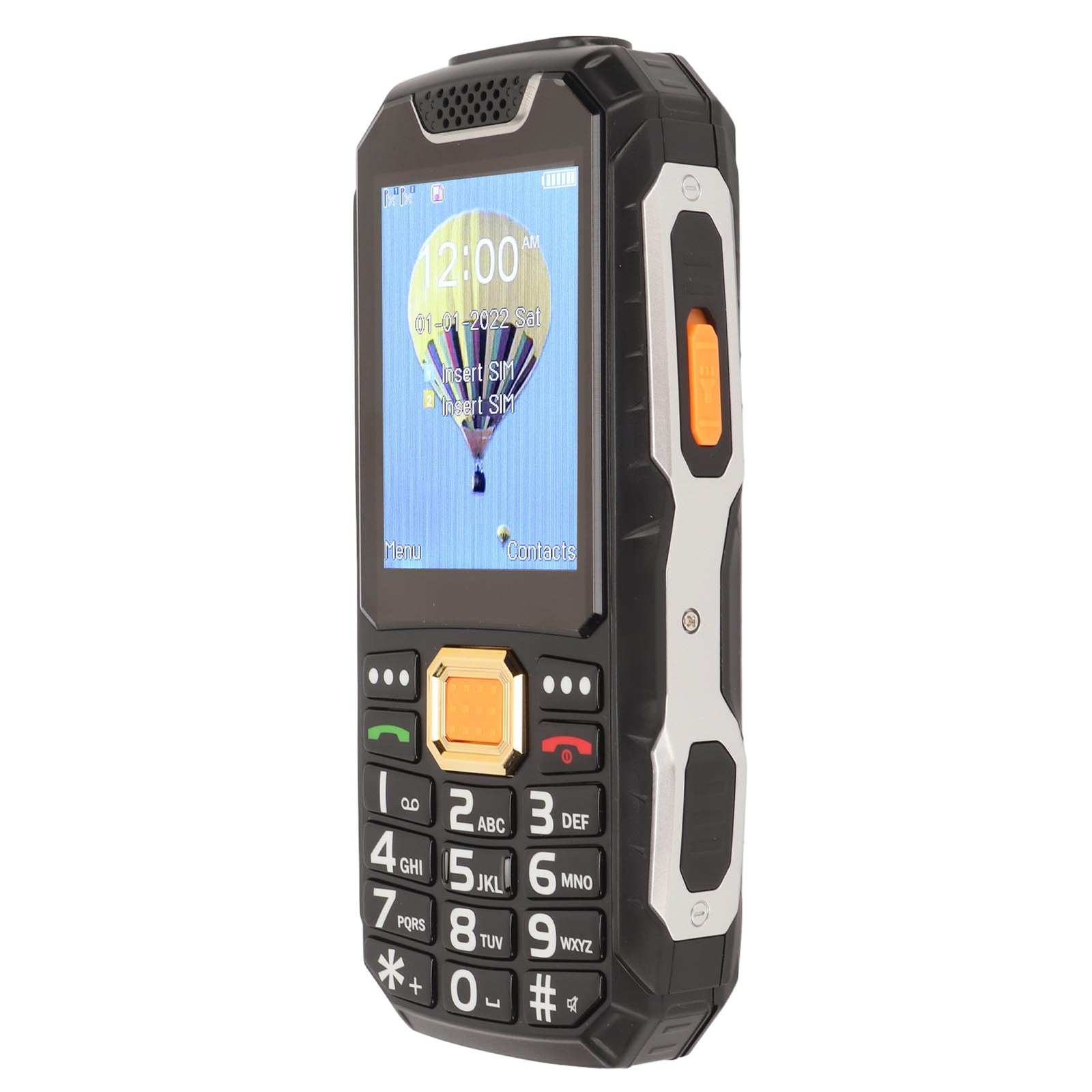 2G Senior Cellphone 2.8in HD Screen 3D Big Button Dual Card Senior Cellphone