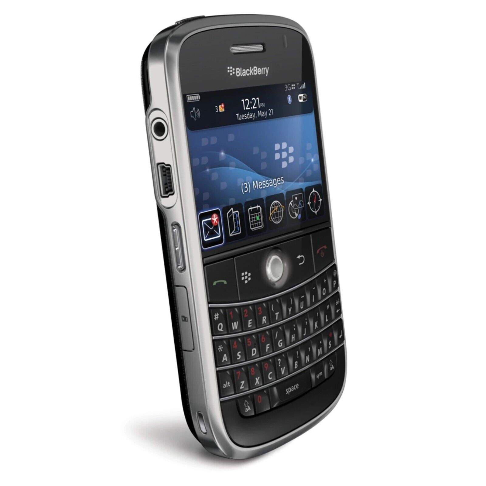 Original BlackBerry Bold 9000 Bluetooth Unlocked QWERTY Keyboard 3G Mobile Phone