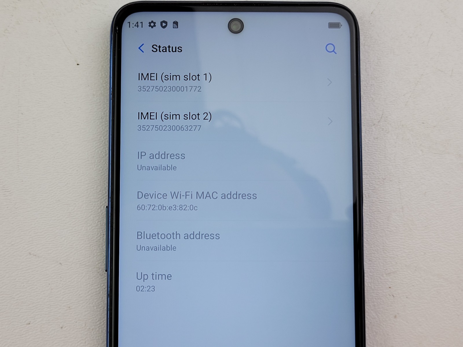 BLU F91 5G (F0030UU) 128GB (GSM Unlocked) Dual SIM – *PLEASE READ* – H6053