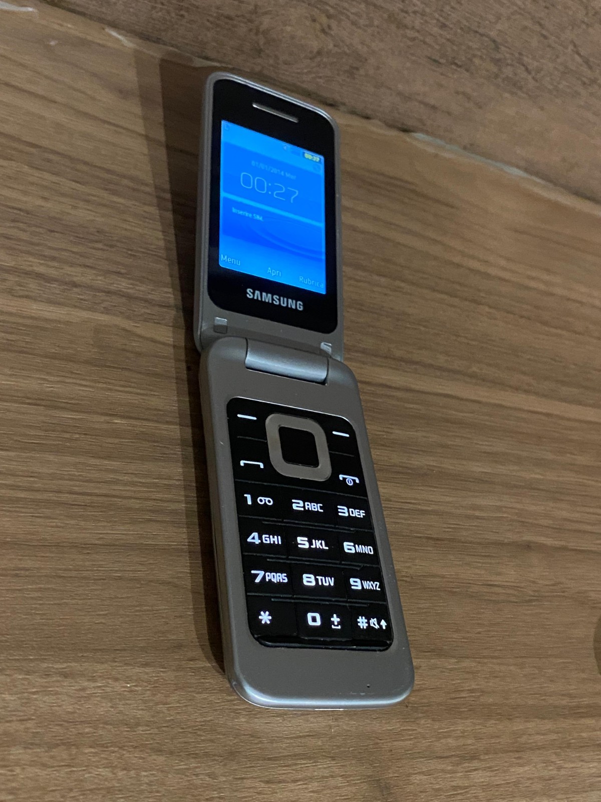 2 Working Samsung GT-C3520 Cell Phone Gray Black With Charger