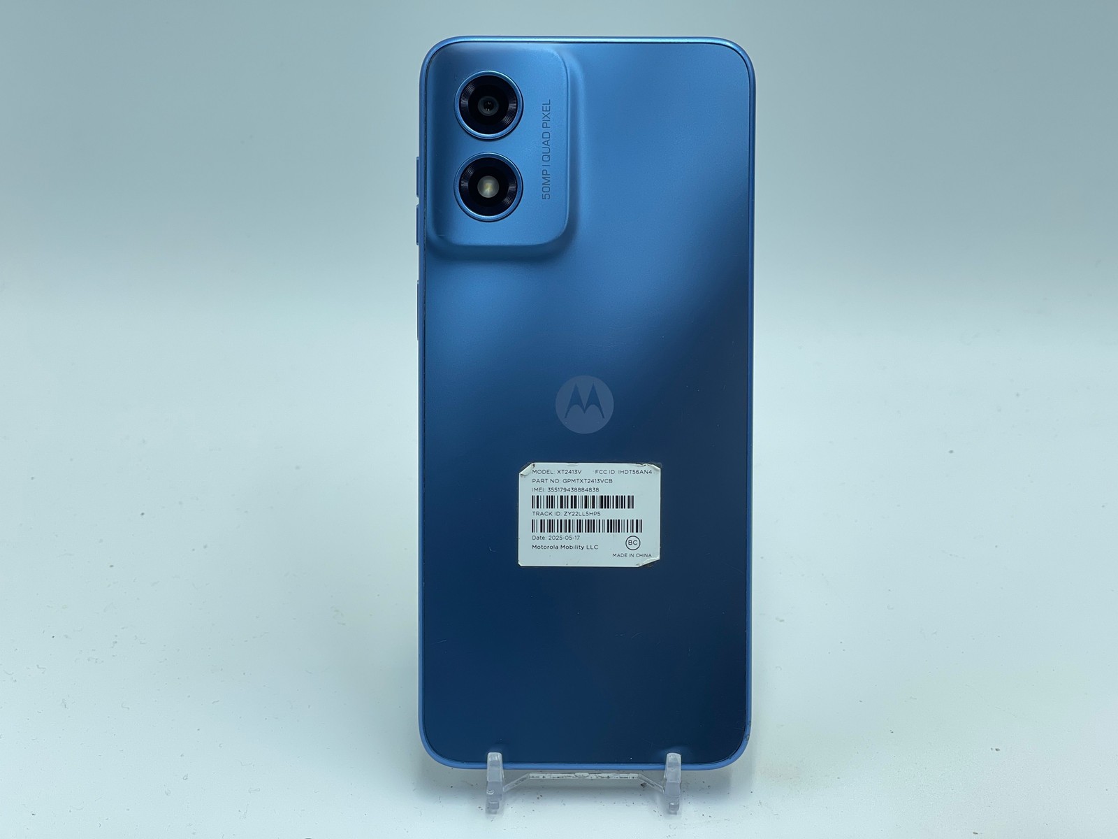 Motorola Moto G Play 2024 64GB XT2413V (Straight Talk) Blue (E-0143)