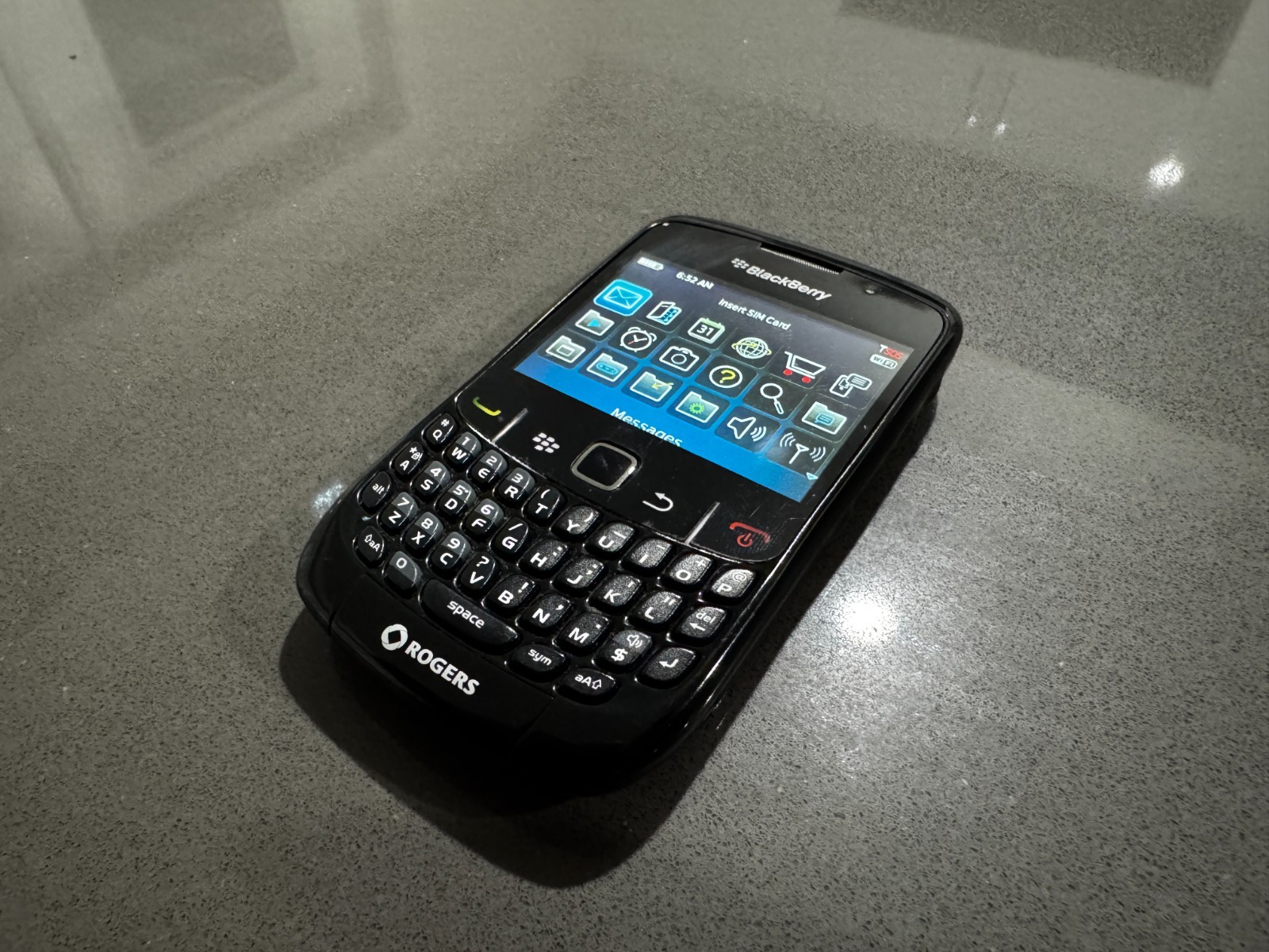 🔥 BlackBerry Curve 8520 – Black – Unlocked – Collectible – Working – (005)