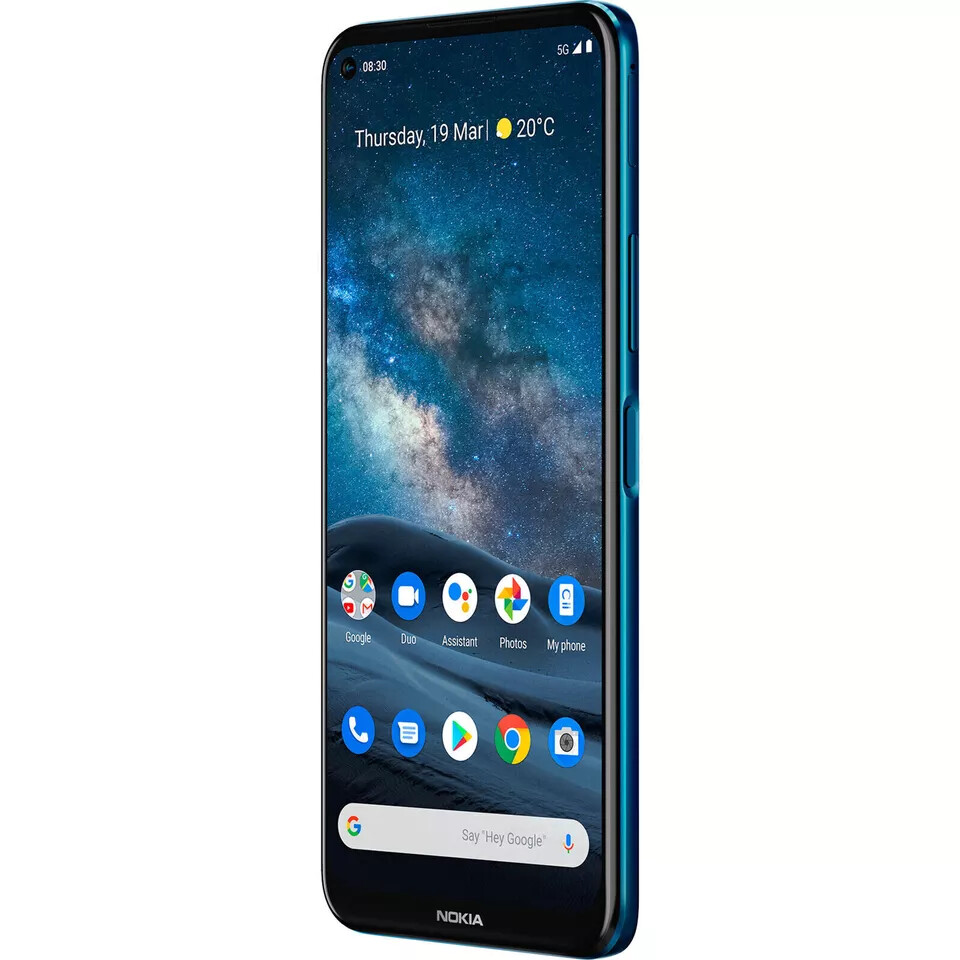 Nokia 8.3 5G 64GB Factory Unlocked Dual SIM 6.81″ 64MP Phone Moderate Condition