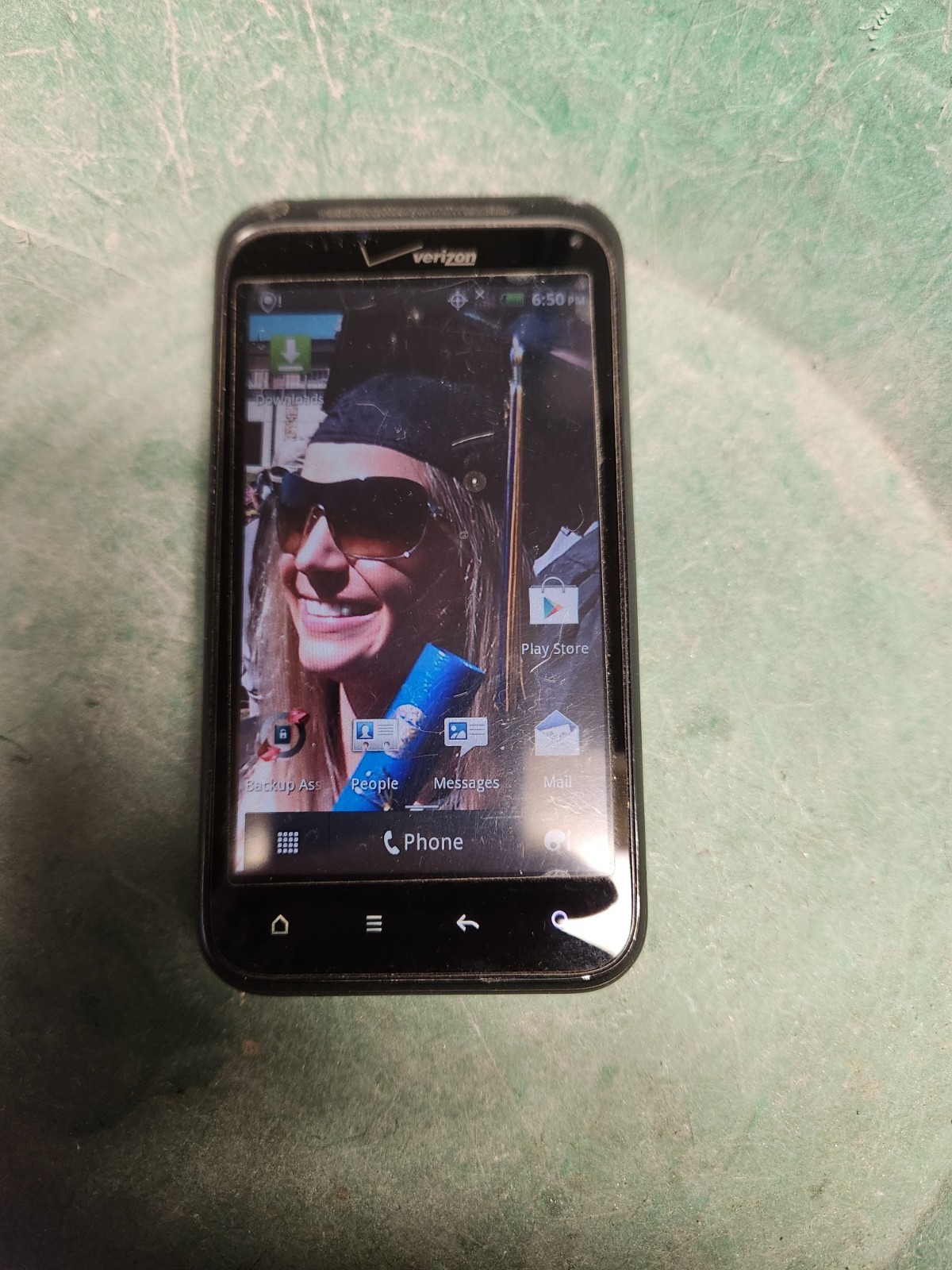HTC Thunderbolt 4G LTE / ADR6350 – Black ( Verizon ) Android Smartphone W/BATT