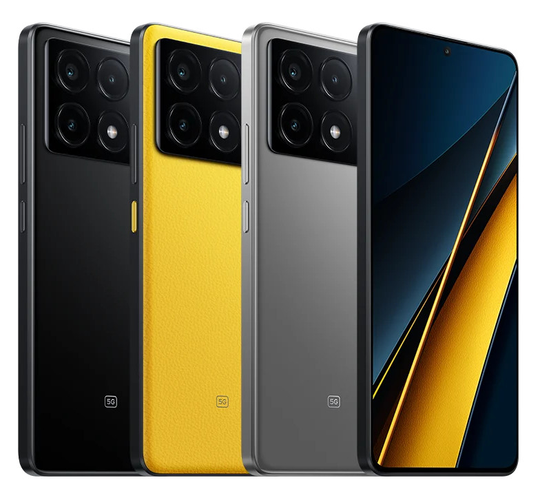 Xiaomi POCO X6 PRO 5G Yellow – 12GB RAM – 512GB ROM – Unlocked NEW India Version