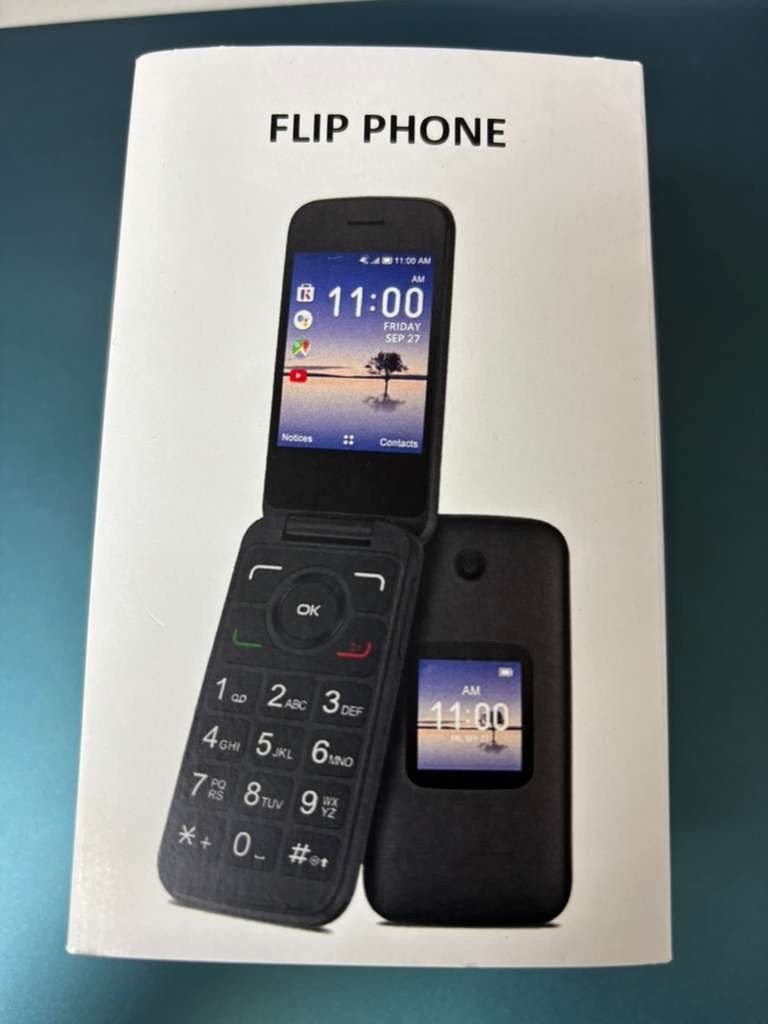 Cricket Debut Flex U1030AC Flip Phone 4GB LTE 2.8″ Camera -**unlocked**-new