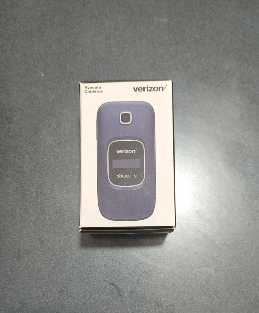 Kyocera Cadence – 16 GB – Blue (Verizon) Unlocked Brand New Fast Shipping