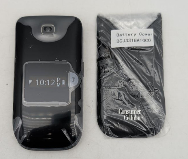 Alcatel OneTouch A392CC Flip Phone 2.4 Inch Consumer Cellular 2MP Camera GSM 2G