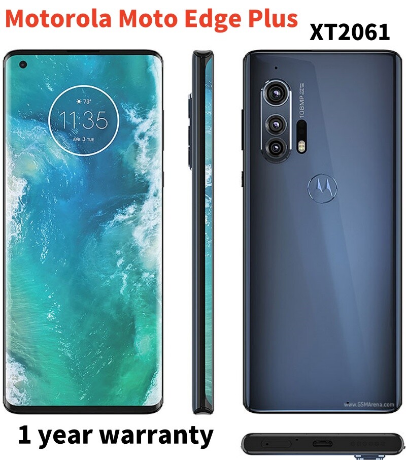 Motorola Edge+ (2020) XT2061 108MP 256GB+12GB 5G Unlocked Smartphone New Sealed
