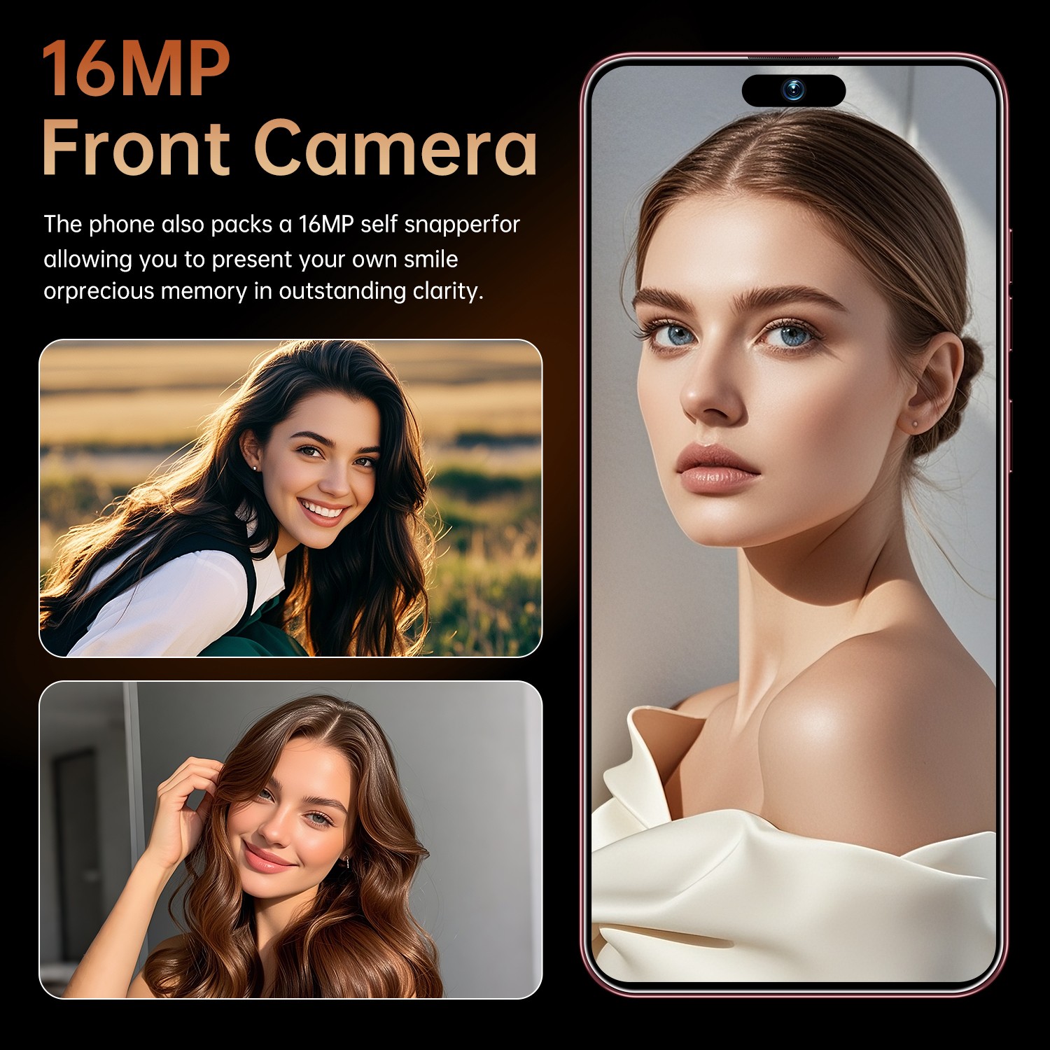 Unlocked G17 Pro Max Cell Phone 256GB 5G Smartphone Dual Sim Android Cheap Phone