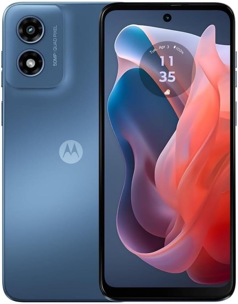Motorola Moto G Play 2024 XT2413-3 64GB (Carrier Unlocked) 6.5″ – Sapphire Blue