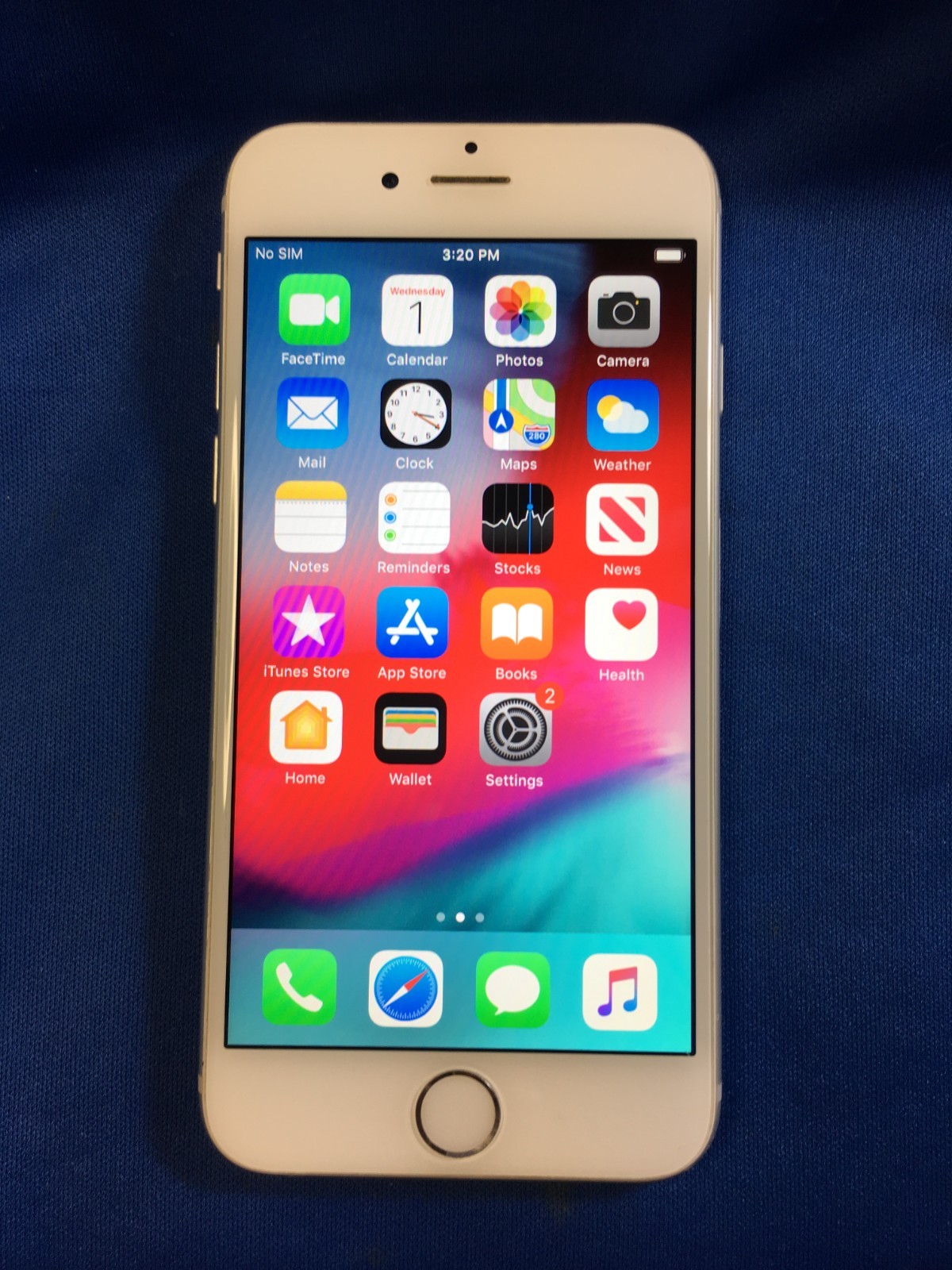 Apple iPhone 6 16GB Fully Unlocked Model A1549 Silver (r4m)