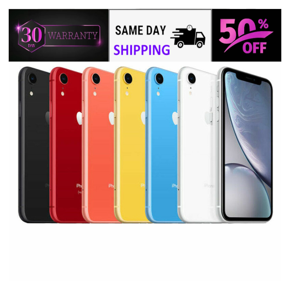 Apple iPhone XR 64GB Unlocked – Fair Condition, Available in Black, White, Blue