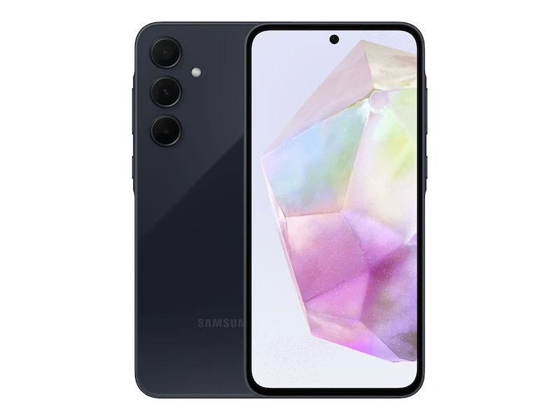 Samsung Galaxy A35 5G SM-A356U 128GB T-MOBILE🔓 Awesome Navy 1-YEAR WARRANTY VG
