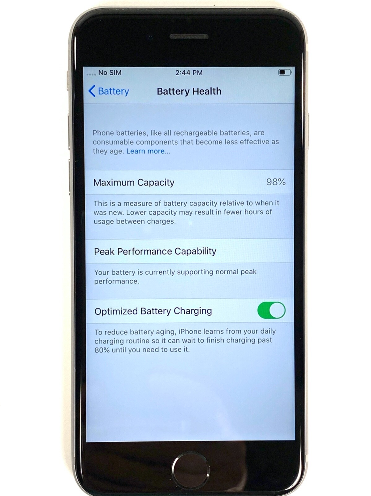 Apple iPhone 6s 32 GB WiFi+Cellular (GSM/CDMA/LTE) Sprint A1688 98% Battery Life