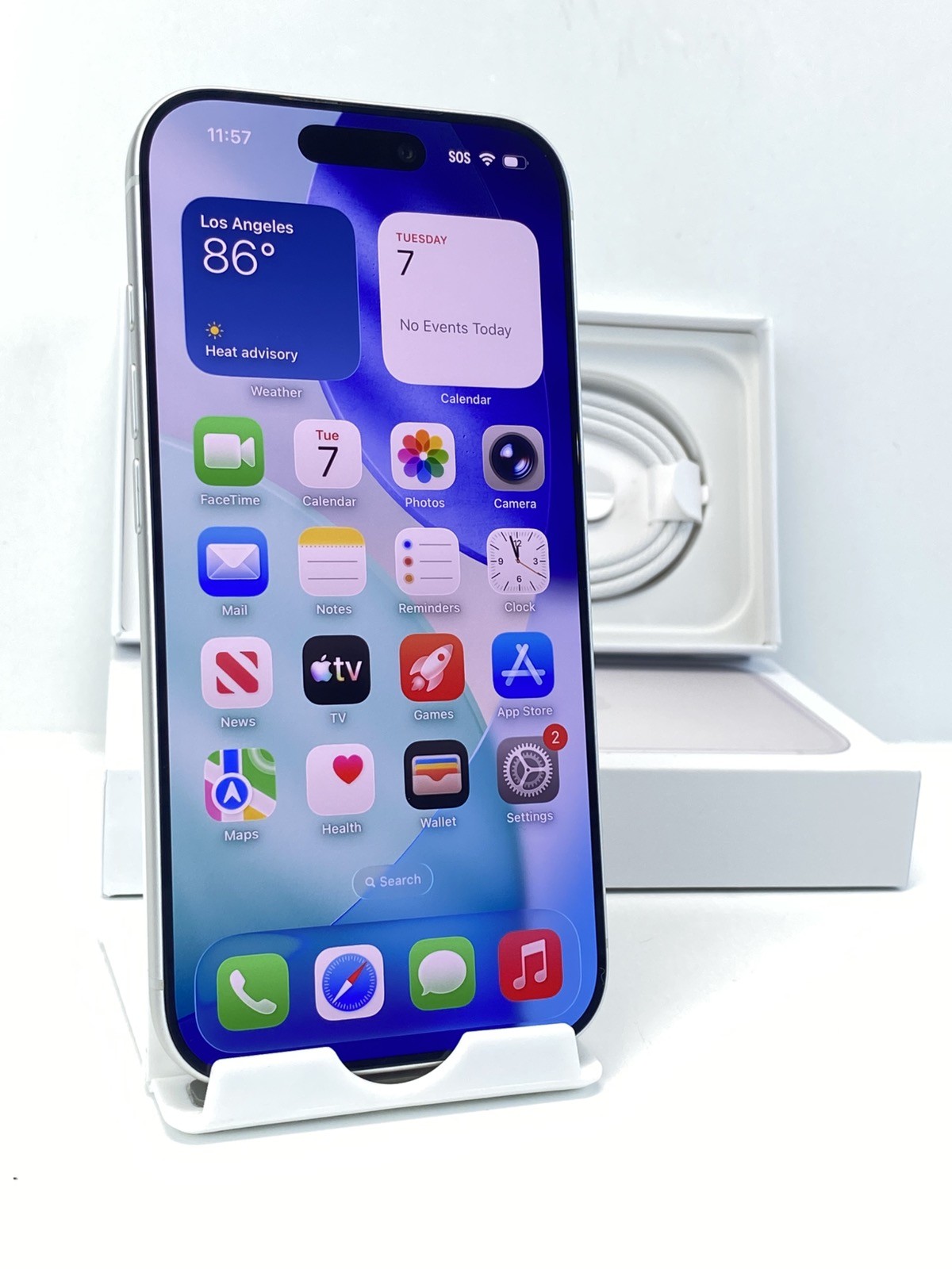 Apple iPhone 17 Pro A3256 1TB Silver Warranty Intact condition Unlocked phone