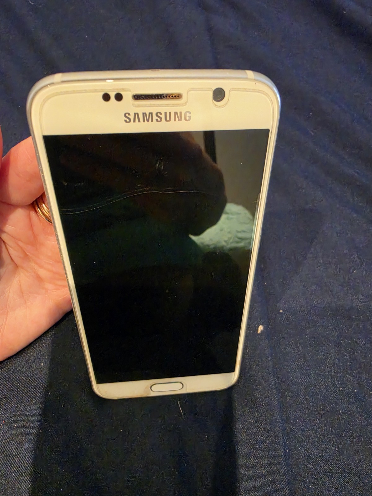 Samsung Galaxy S6 Active SM-G890A 32GB AT&T Unlocked Smartphone Good White US B+
