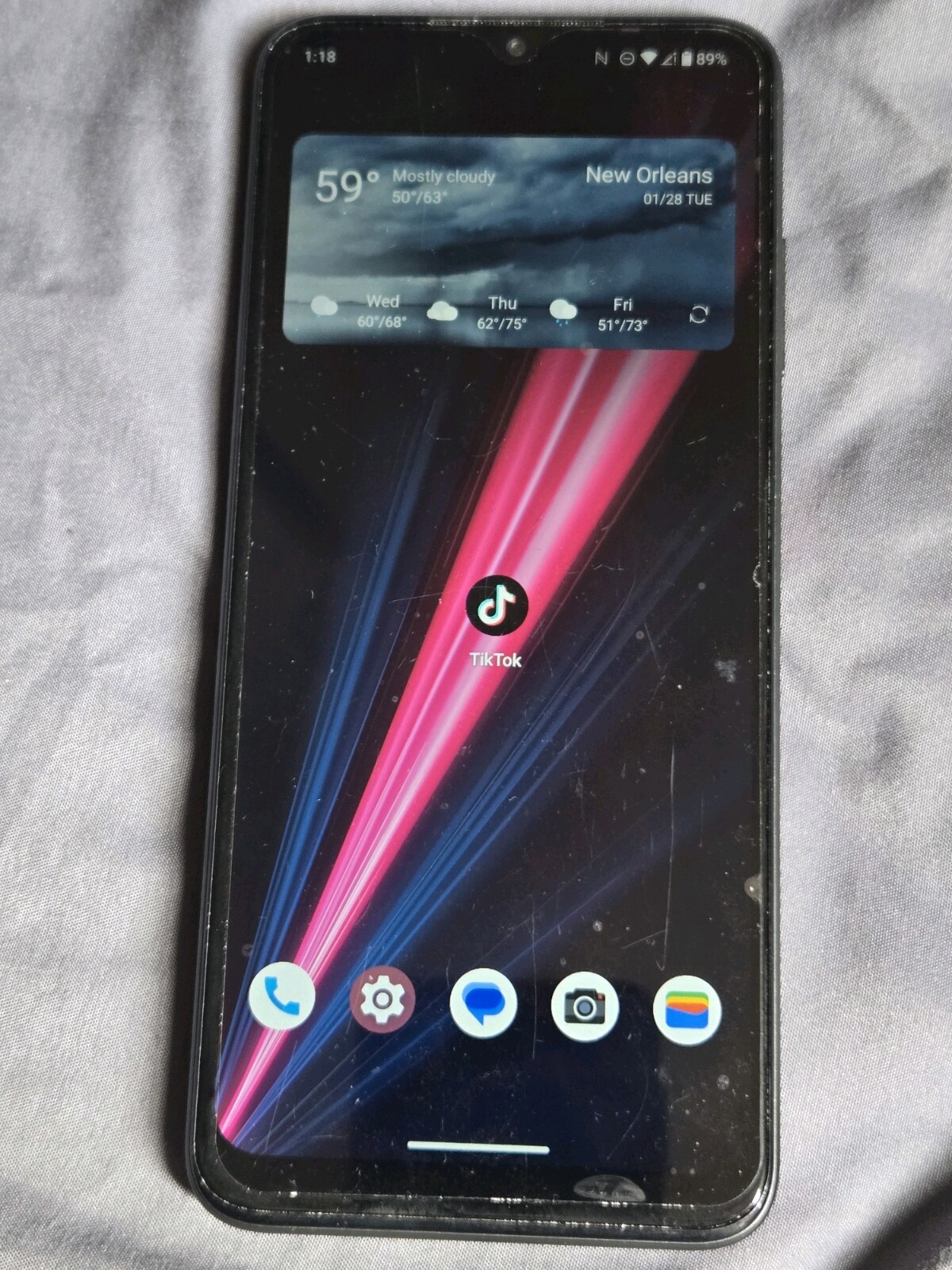 T-Mobile Revvl 6X Pro With TikTok Installed Already Phone