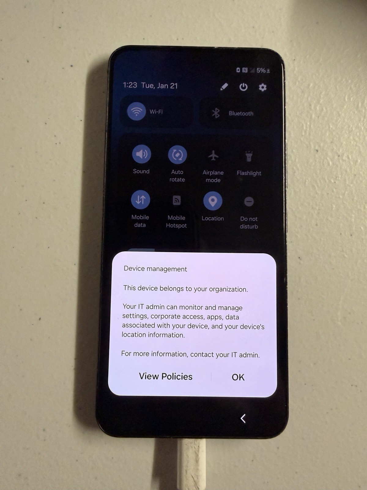Samsung Galaxy S22 128GB S901U – Used – MDM/KNOX