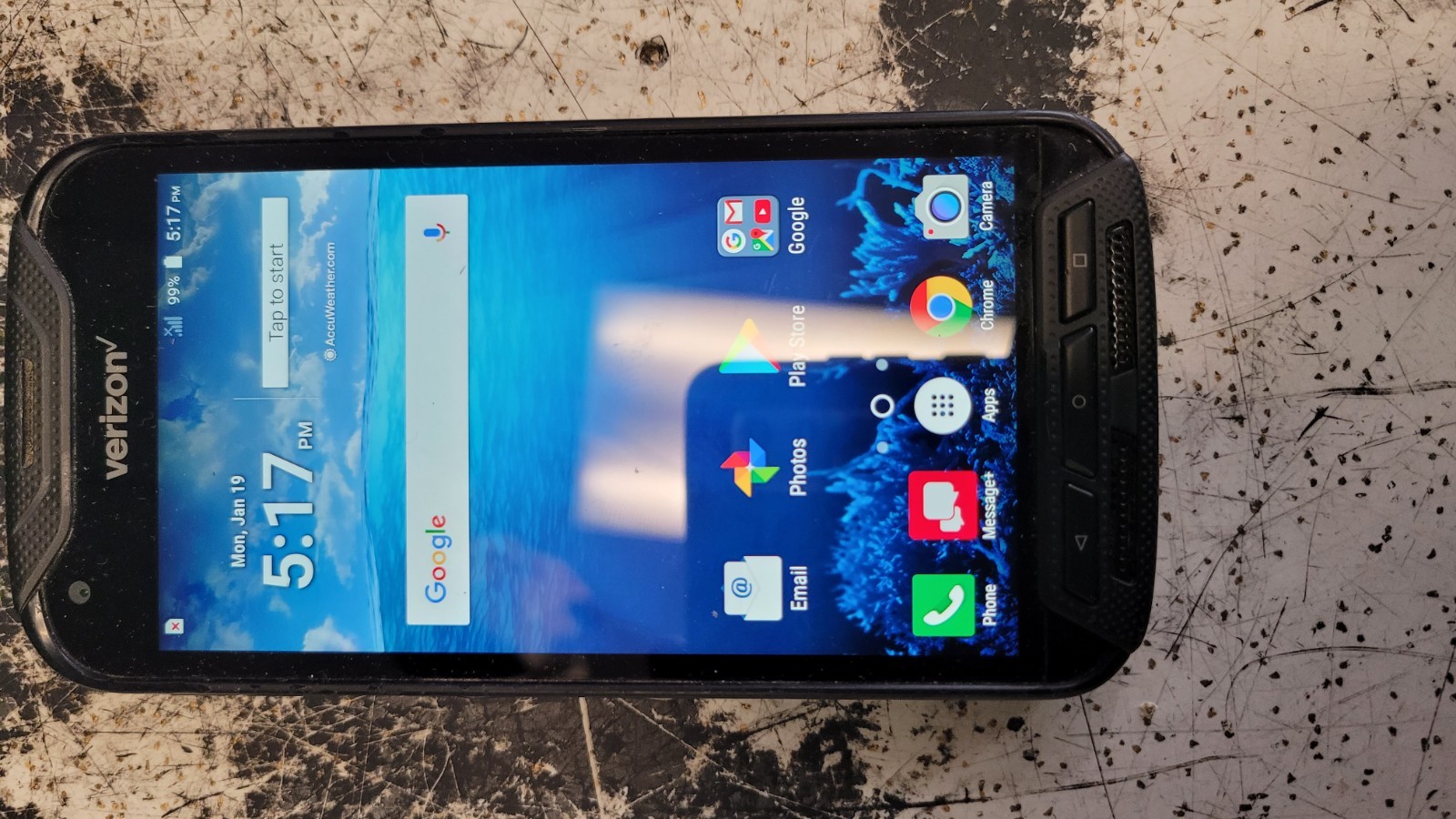 READ Kyocera DuraForce Pro 32GB Black E6833 Verizon wireless Android Smartphone