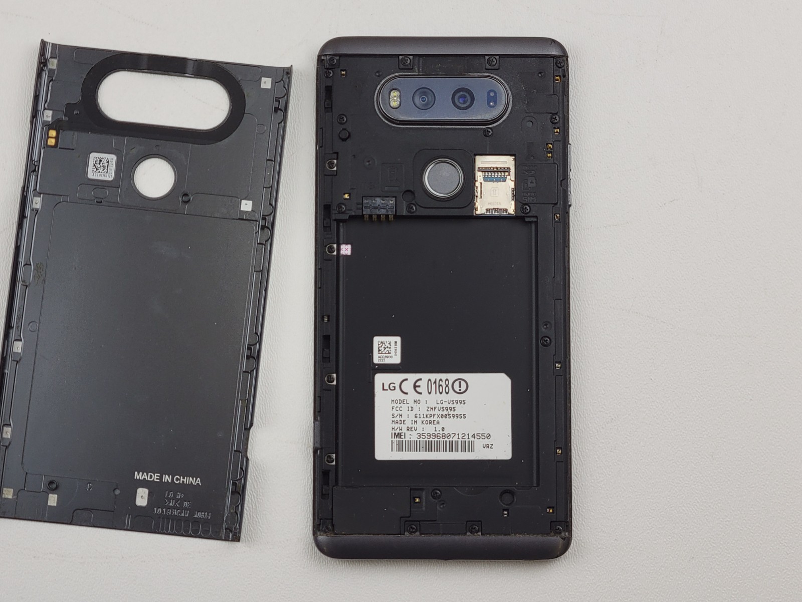 LG V20 (LG-VS995) 64GB – Gray (Verizon) Smartphone – *PLEASE READ* – H7993