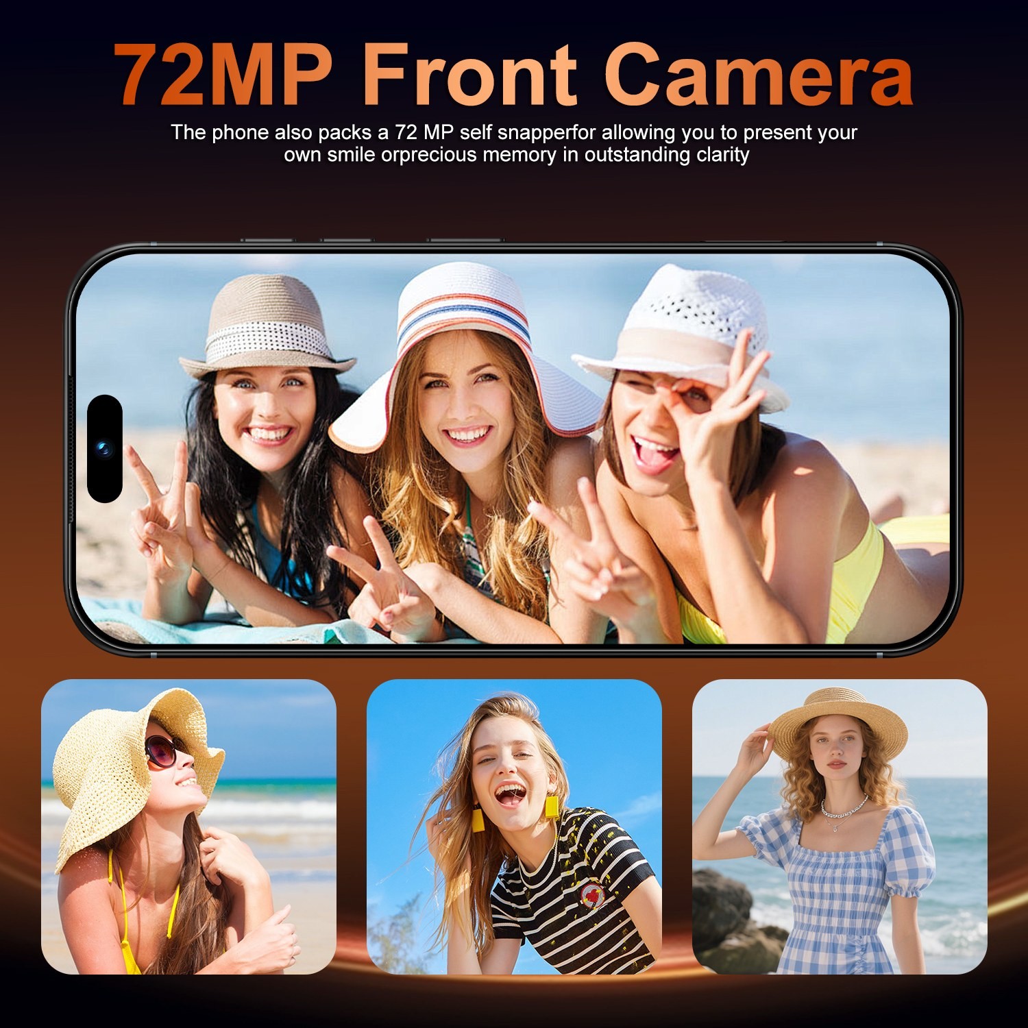 NEW I17 Pro Max Android Smartphone Global Unlocked 6.8″ HD 16+1TB 8000mAh Gifts