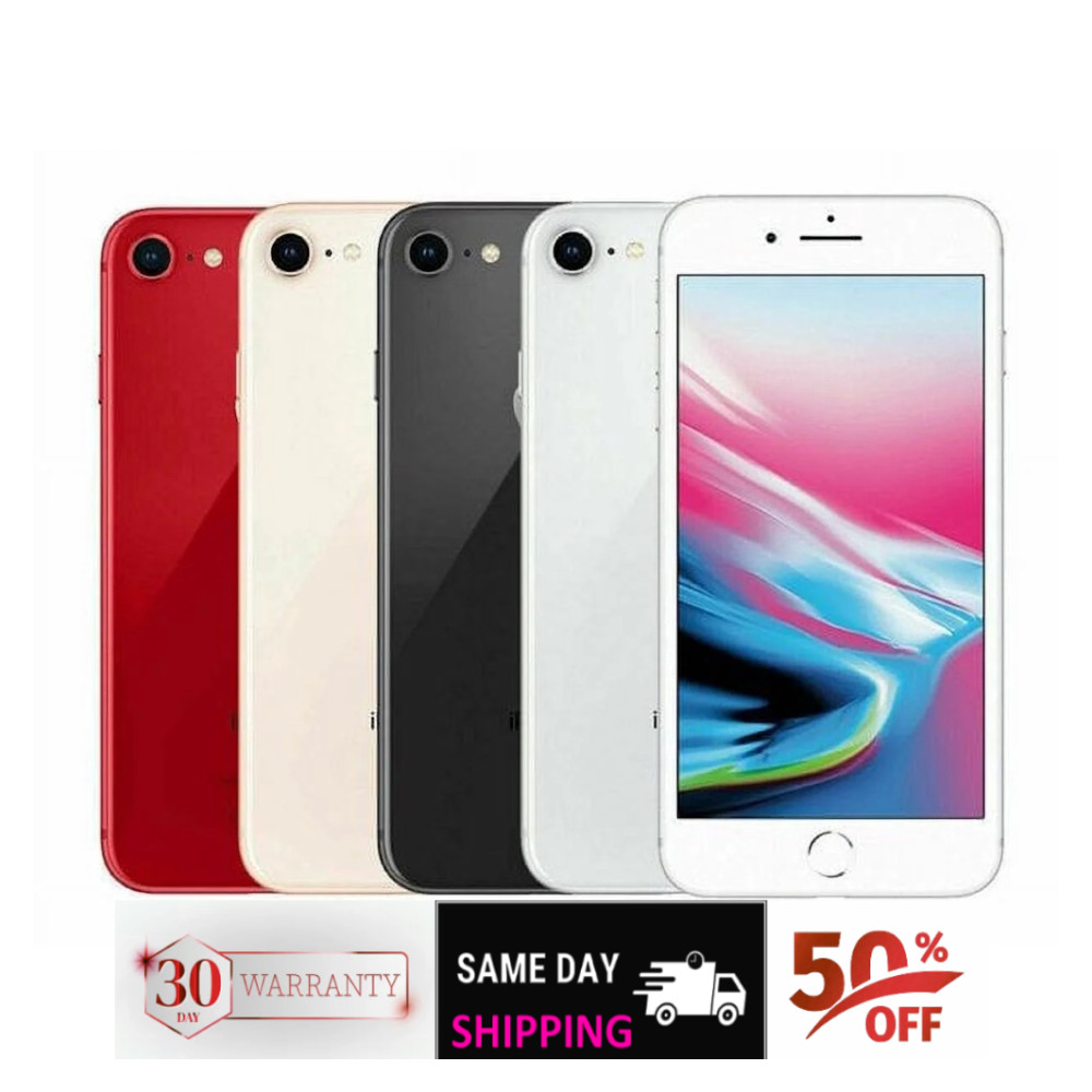 Apple iPhone 8 64GB 128GB At&t Unlocked Verizon T-Mobile – A1905/A1863