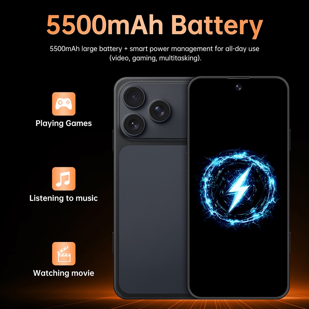 2026 G17 Pro Max 5G Unlocked Cell Phone Android Dual SIM 32GB Smartphone Mobile