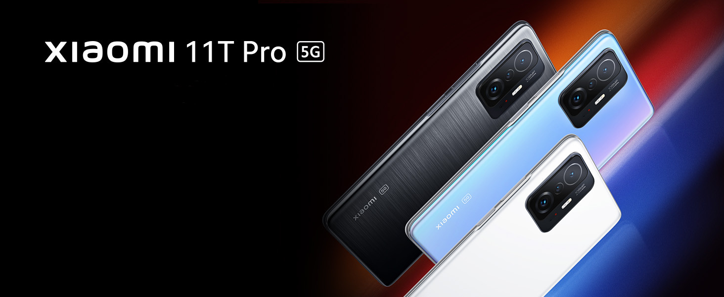 Xiaomi 11T Pro 5G Dual SIM 128/256GB 5G Unlocked Android Smartphone NEW Sealed