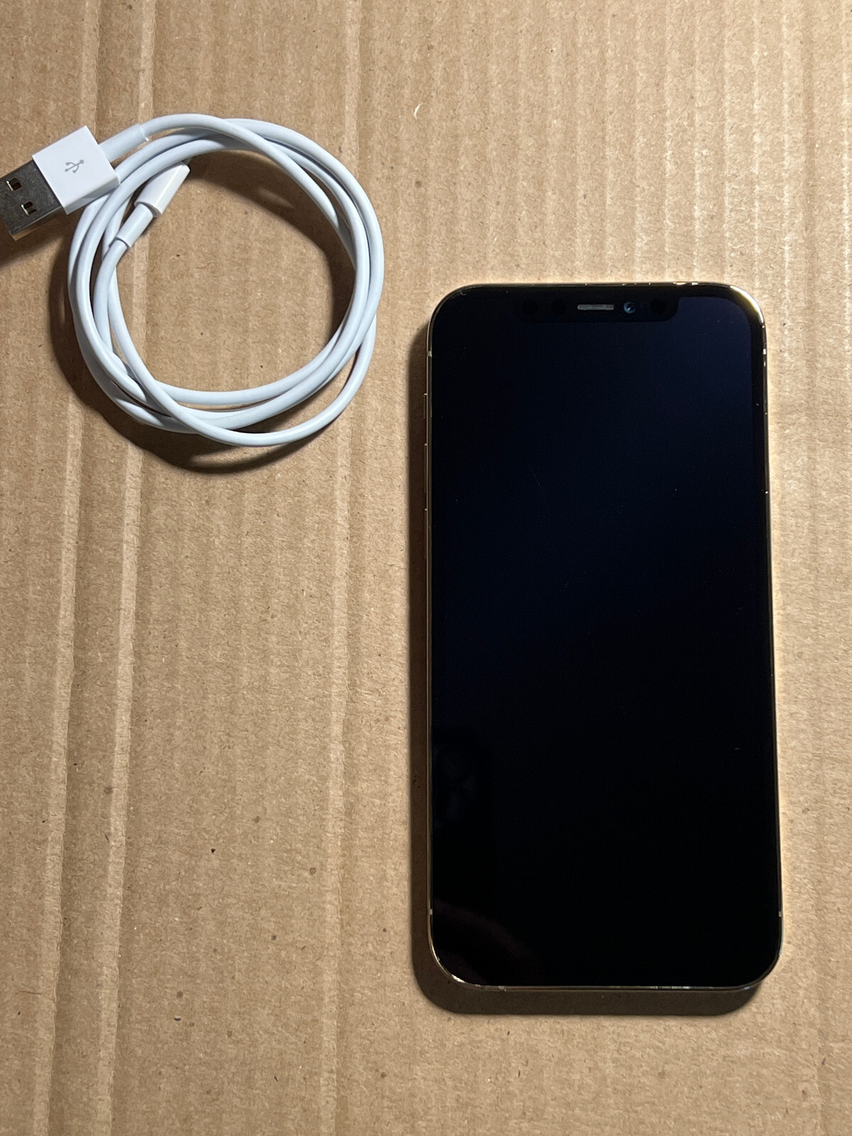 Apple iPhone 12 Pro – 512GB – Gold Unlocked A2341 (GSM) READ