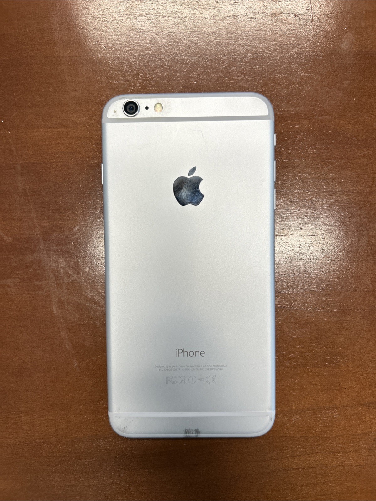 Apple iPhone 6S Plus 16GB White A1522 Unlocked Used Needs Repair