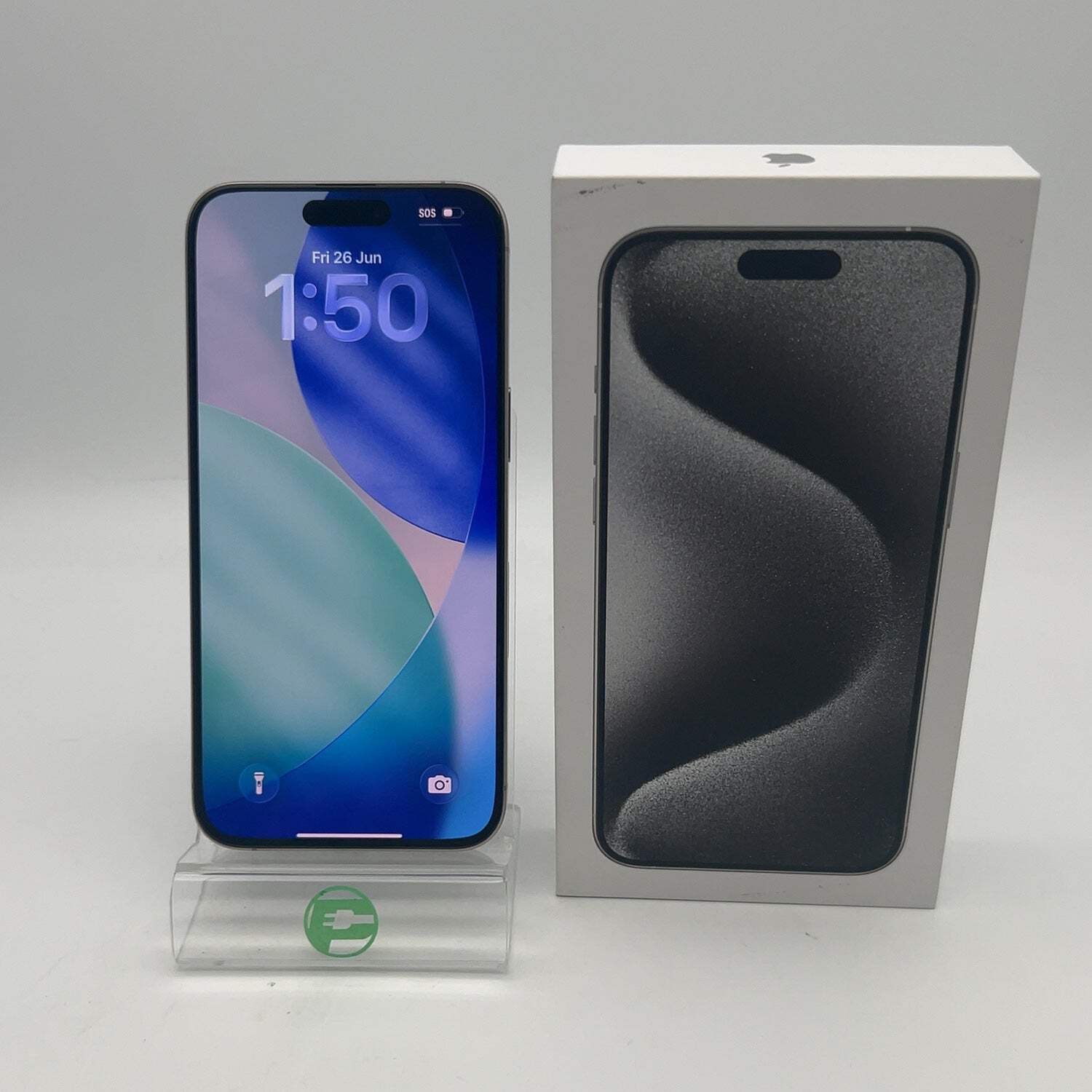 Unlocked Apple iPhone 15 Pro Max 256GB 26.5 Natural Titanium MU683LL/A