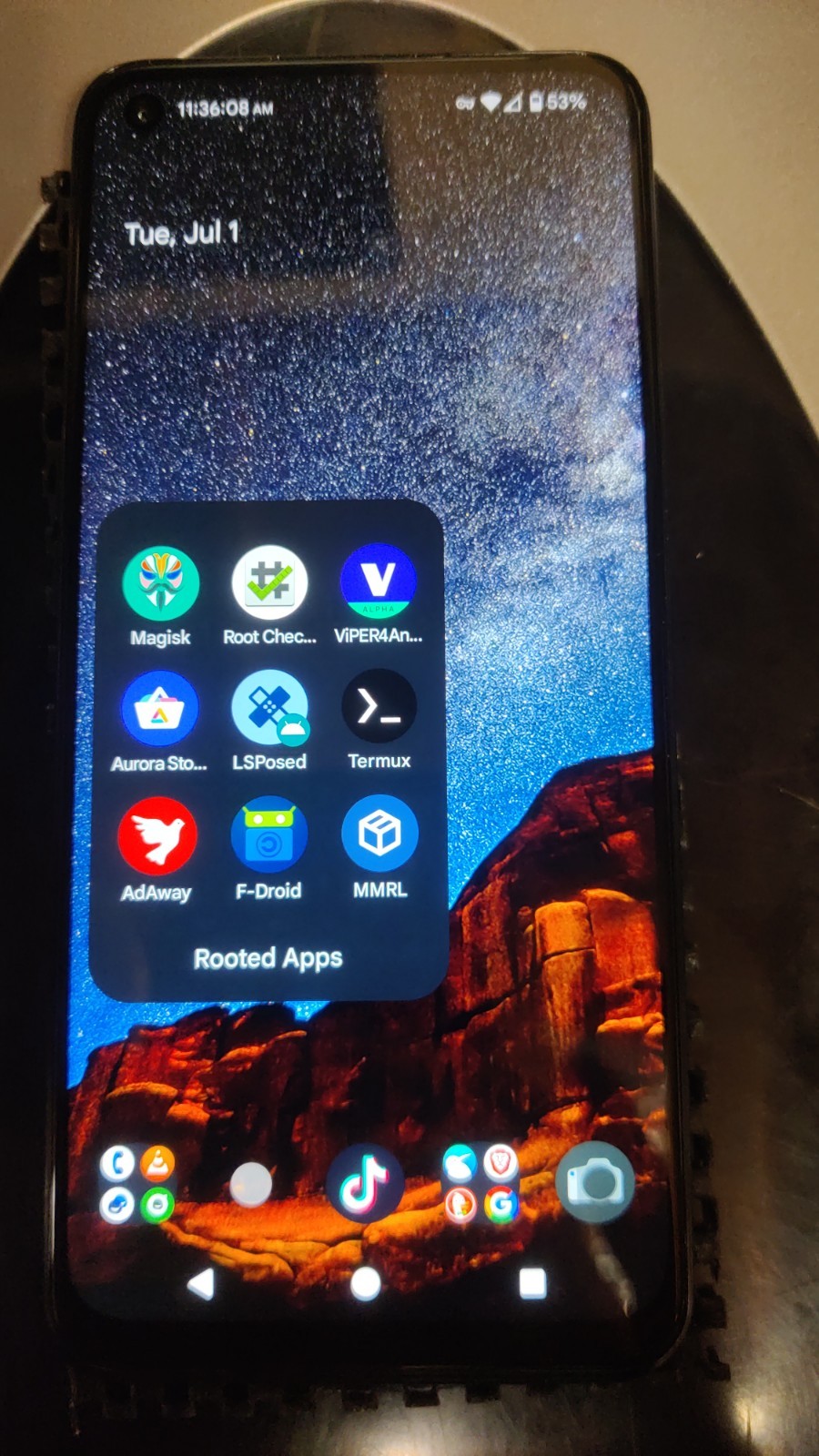 OnePlus Nord N200 5G-Unlocked-Rooted-CrDroid-w/Gapps + Call Recording + Tiktok !