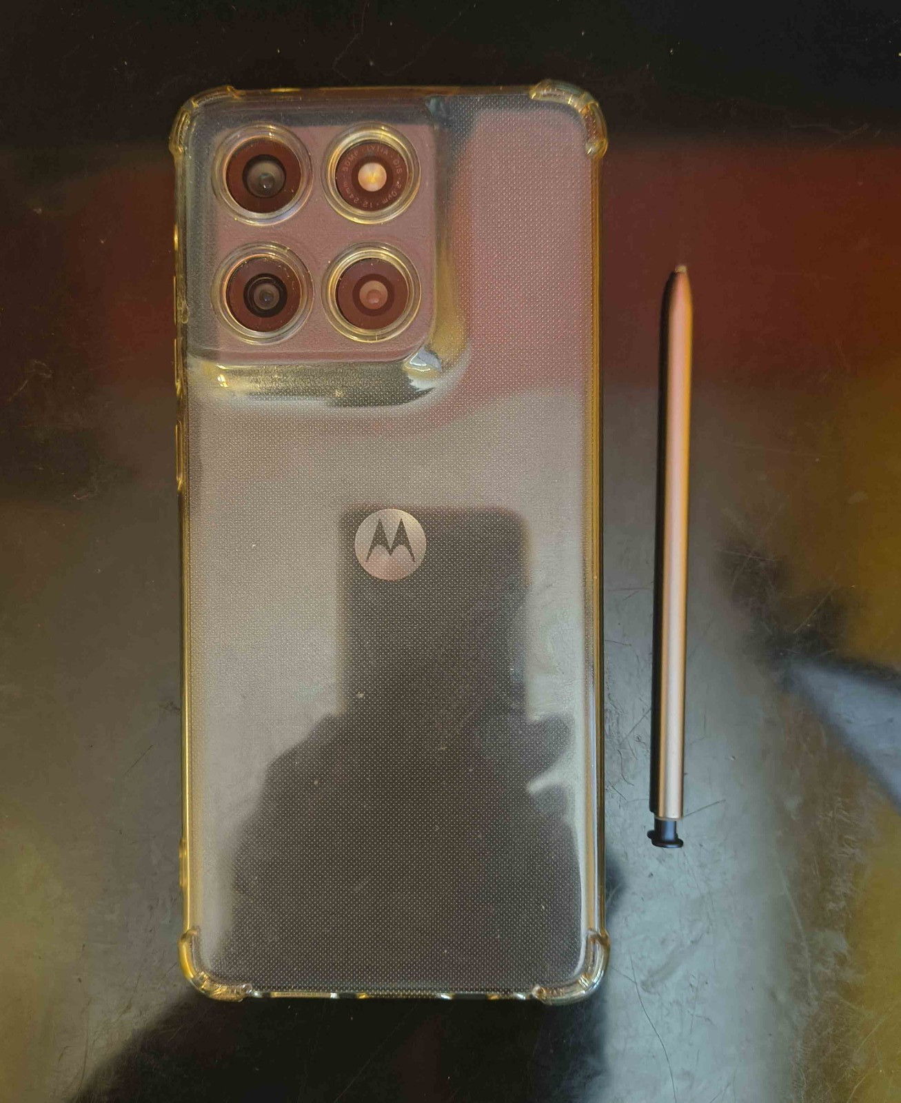 Motorola Moto G Stylus 5G (2025) XT2517v 128GB Unlocked, Pantone Gibraltar Sea.