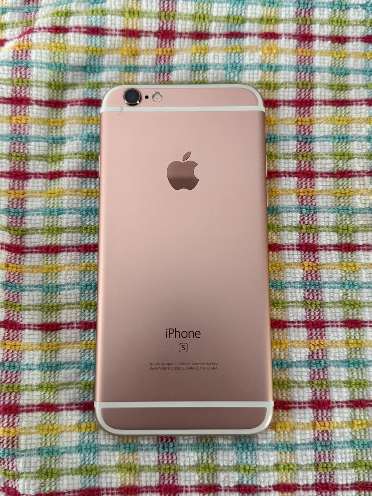 Apple iPhone 6s – 32 GB – Rose Gold (Unlocked)