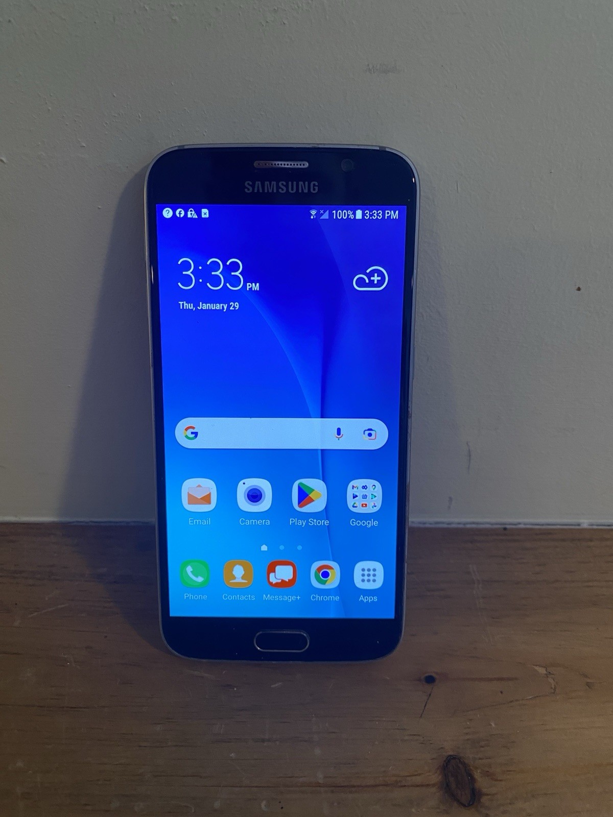 Samsung SM-G920V Galaxy S6 Verizon Unlocked Mobile Smart phone 32GB Excellent